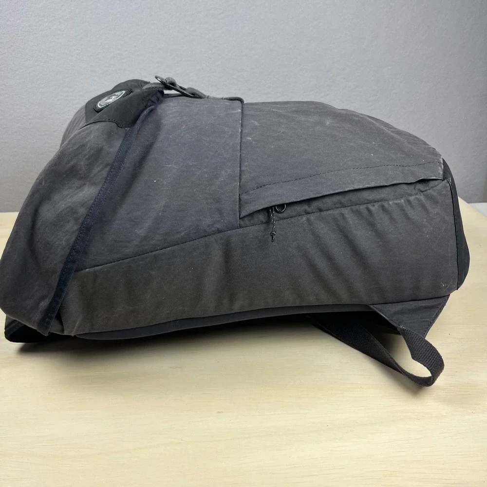 Kuhl Eskape 25L Backpack Charcoal Waxed Canvas Laptop Bag Outdoor Rucksack